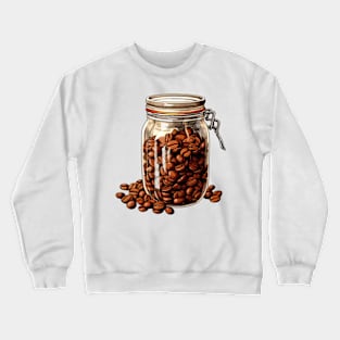 Coffee In Jar Crewneck Sweatshirt